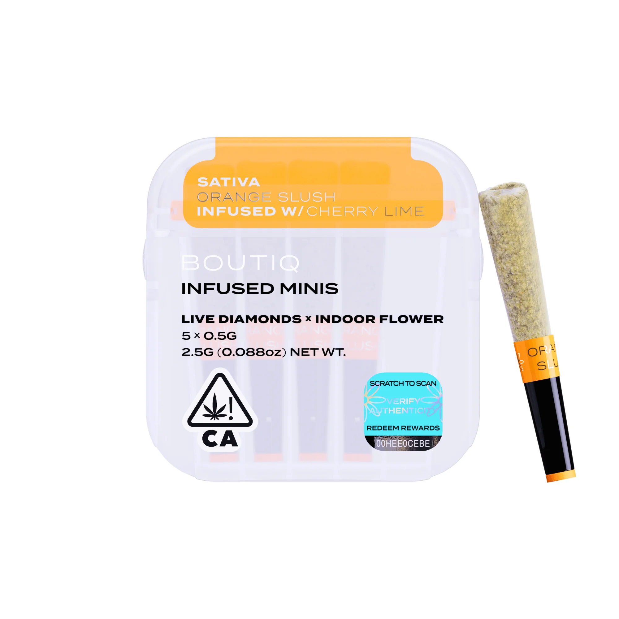Infused Mini Joints - 5 J's Per Pack x 0.5g ea