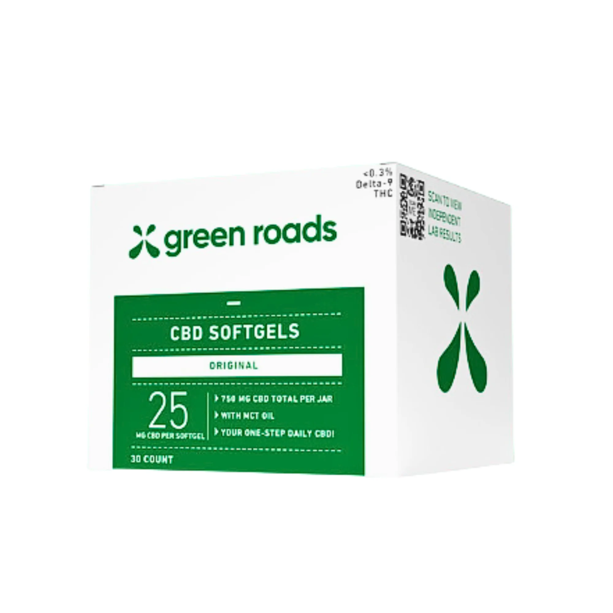 CBD Softgels | 30 Count | 750mg Total