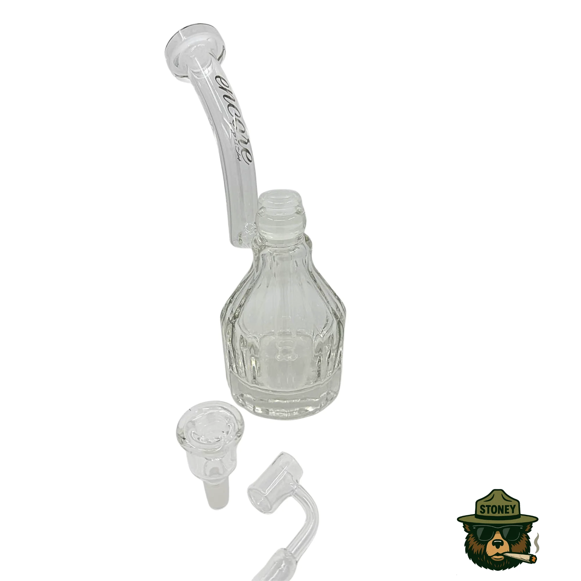 Handcrafted Encore Glass Water Pipe 9” - #1143